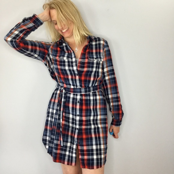universal thread plaid dress